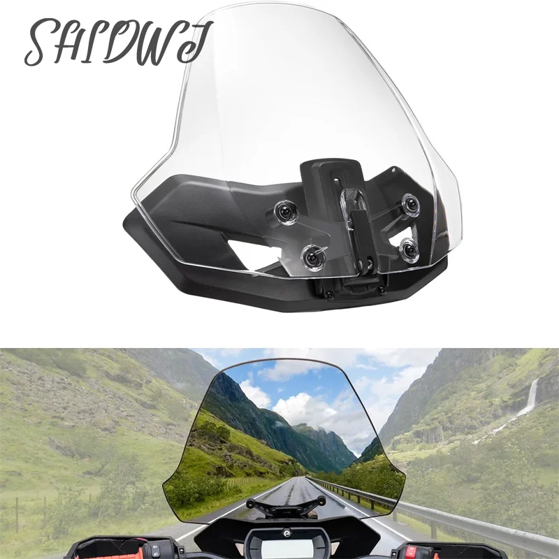 

Регулируемый ветровой экран для мотоцикла Can Am Ryker 600 900 Sport Rally Edition 900 ACE 2019-2023