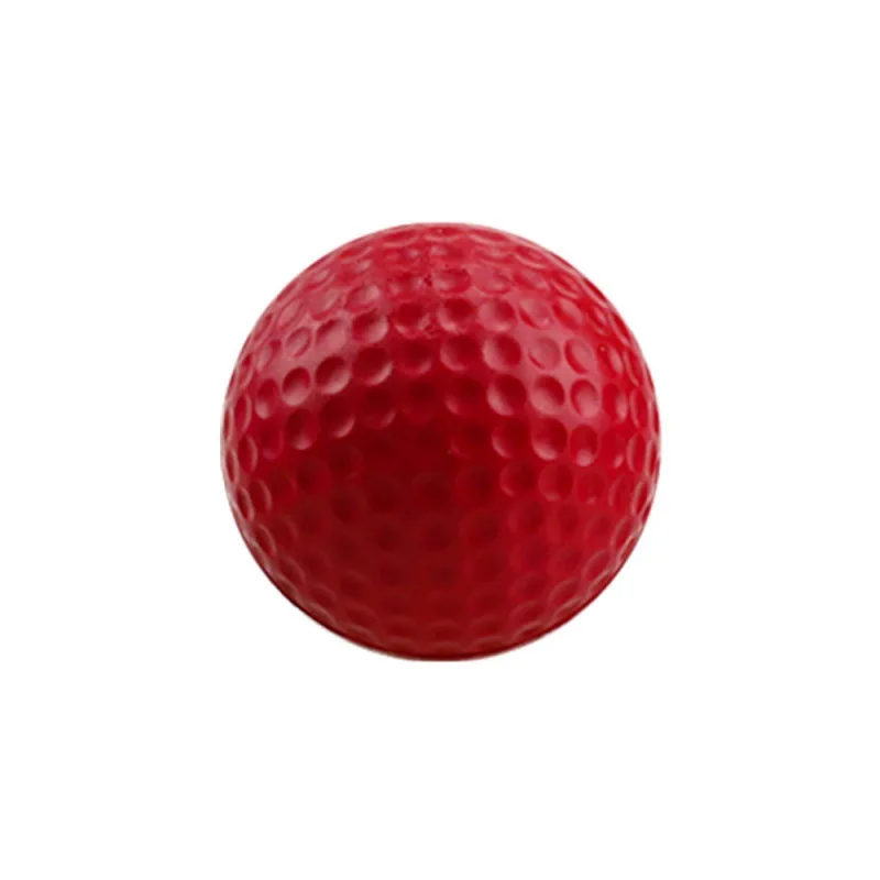1Pc 42mm Mixing Color PU Foam Hand Grips Solid Sponge Soft Balls Indoor Golf Rehabilitation Practice Round Grip Ball