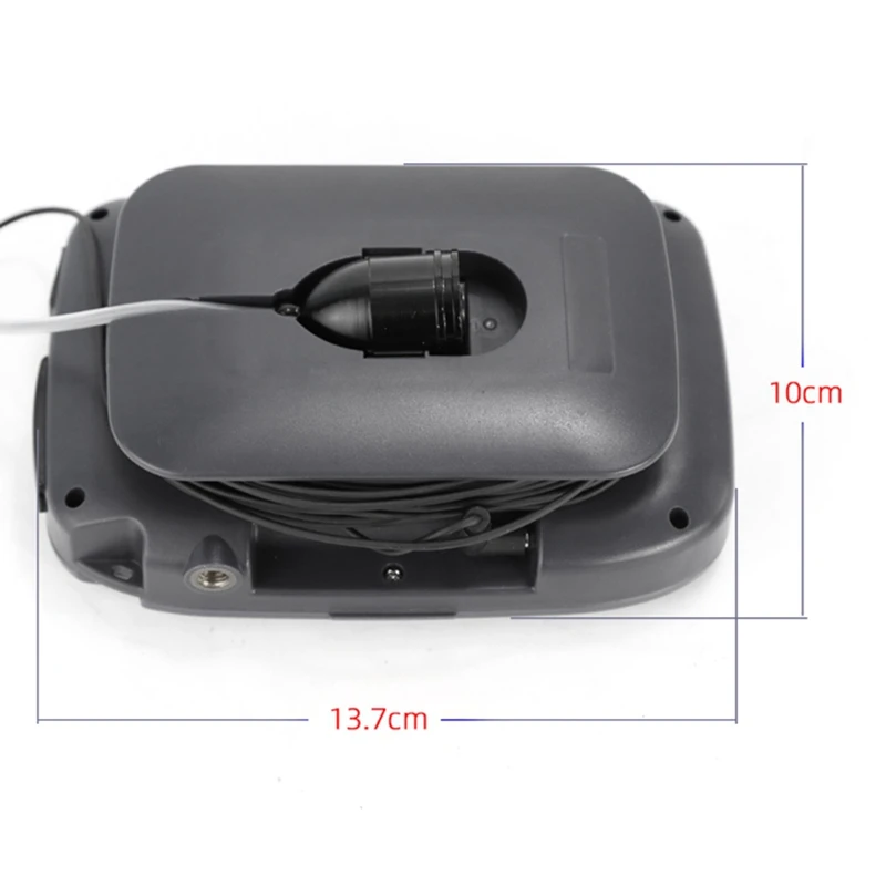 Underwater Video Camera For Ice Fishing 1000TVL Fish Finder 4.3" LCD Display 8PCS LED Night Vision Turn Off Function EU Plug 6