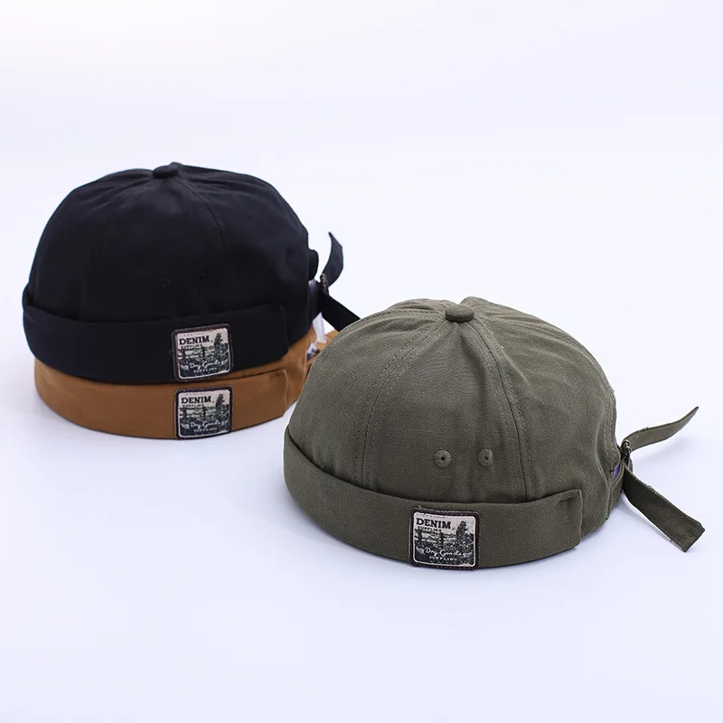 Croogo Rolled Cuff Beanie Hat - Breathable Cotton Summer Cap For Men & Women - View #10