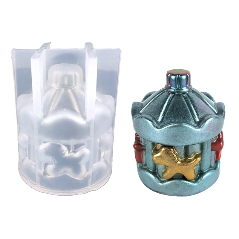 

LX9D Shaped Silicone Mold DIY Table Ornament Tool Crafts Making Supplies