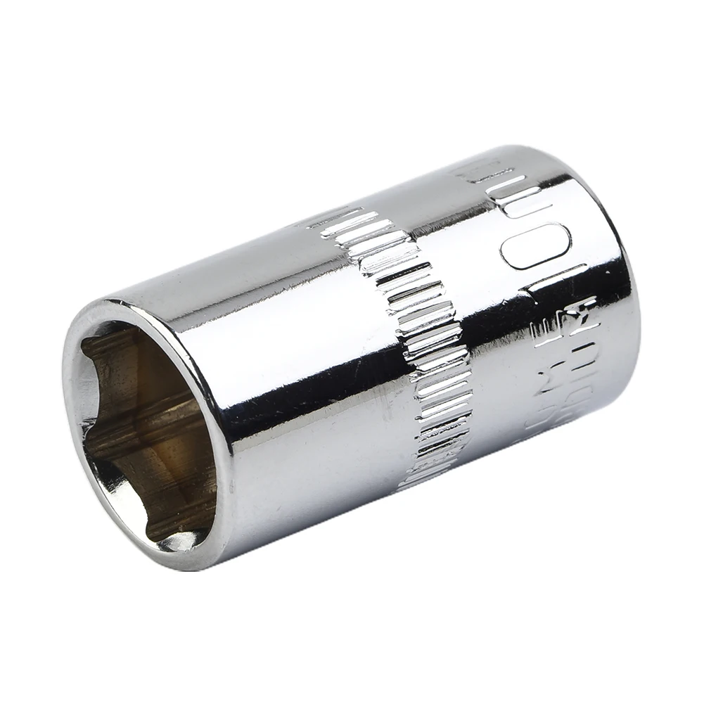 4 stücke 1/4 Zoll Innensechskant Ratsche Stick Steckdosen Adapter 10mm Flach Buchse Reparatur Werkzeug Für DIY Automotive Reparaturen – Detail 3