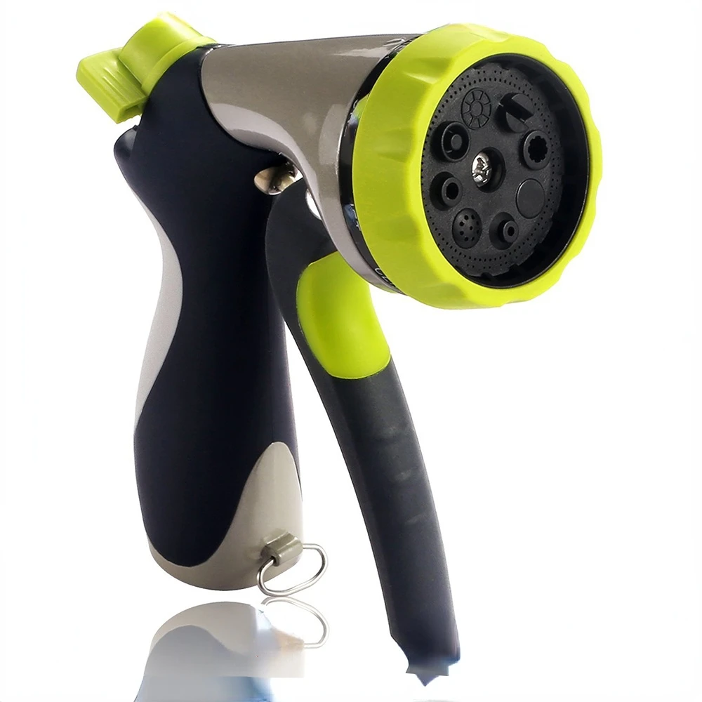 

Pattern Adjustable High Pressure Garden Spray Hose Nozzle