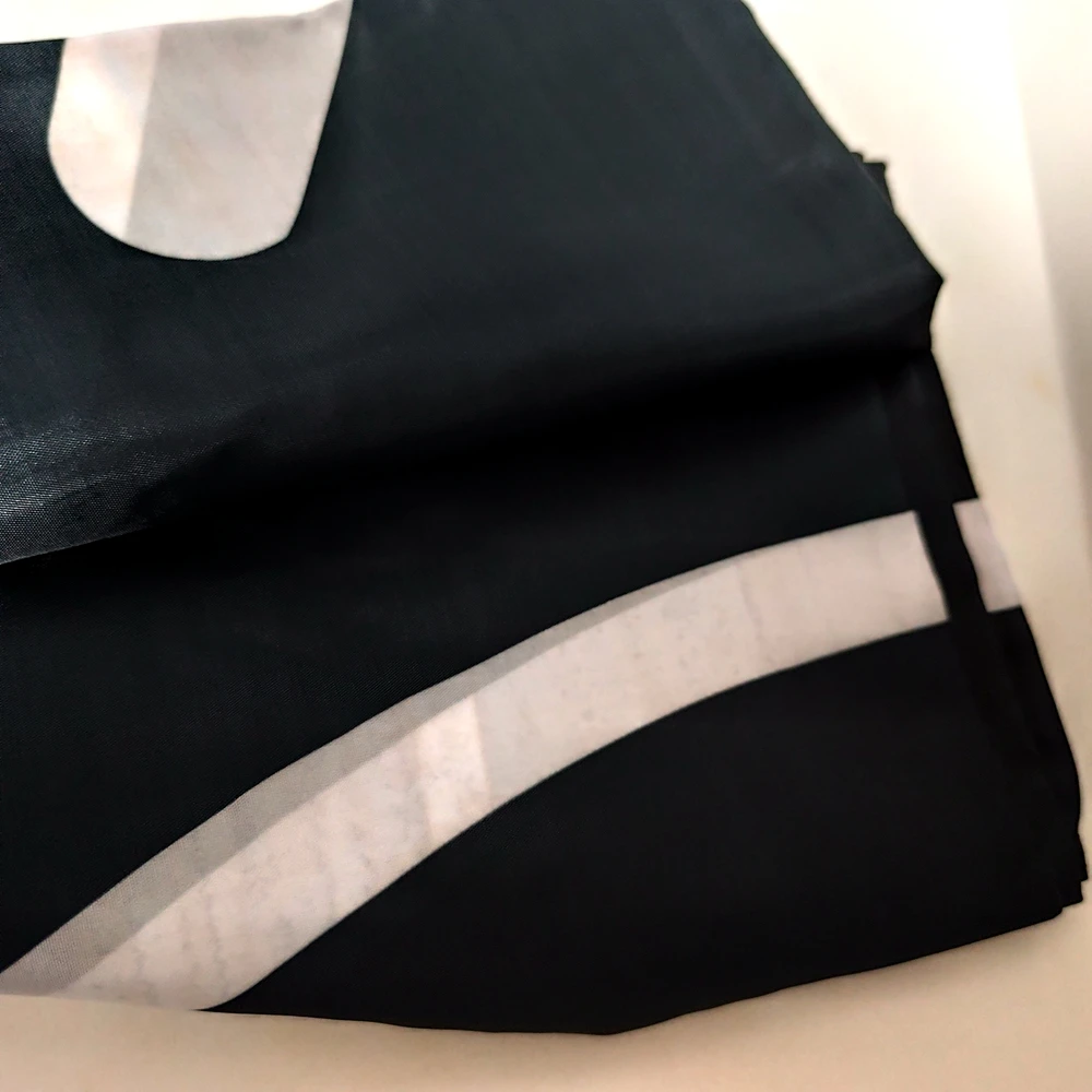 Doppelseitige Flagge mit Musikmotiv, 90 x 150 cm, 100 % Polyester, wetterbeständig, lebendige Farben für Innen-/Außenwanddekoration, Aphex – Detail 3