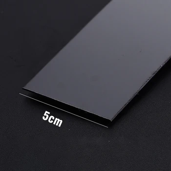 5/10 เมตรสติ๊กเกอร์ติดผนังสแตนเลสสตีลแบน Self Adhesive ห้องนั่งเล่นตกแต่งกระจกสําหรับ Home Wall EDGE Strip 26