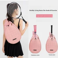 Tennis Bag 2023 New Women's High Beauty One Shoulder Crossbody Children's Handheld Sports Men's Large Capacity Badminton Bag 1