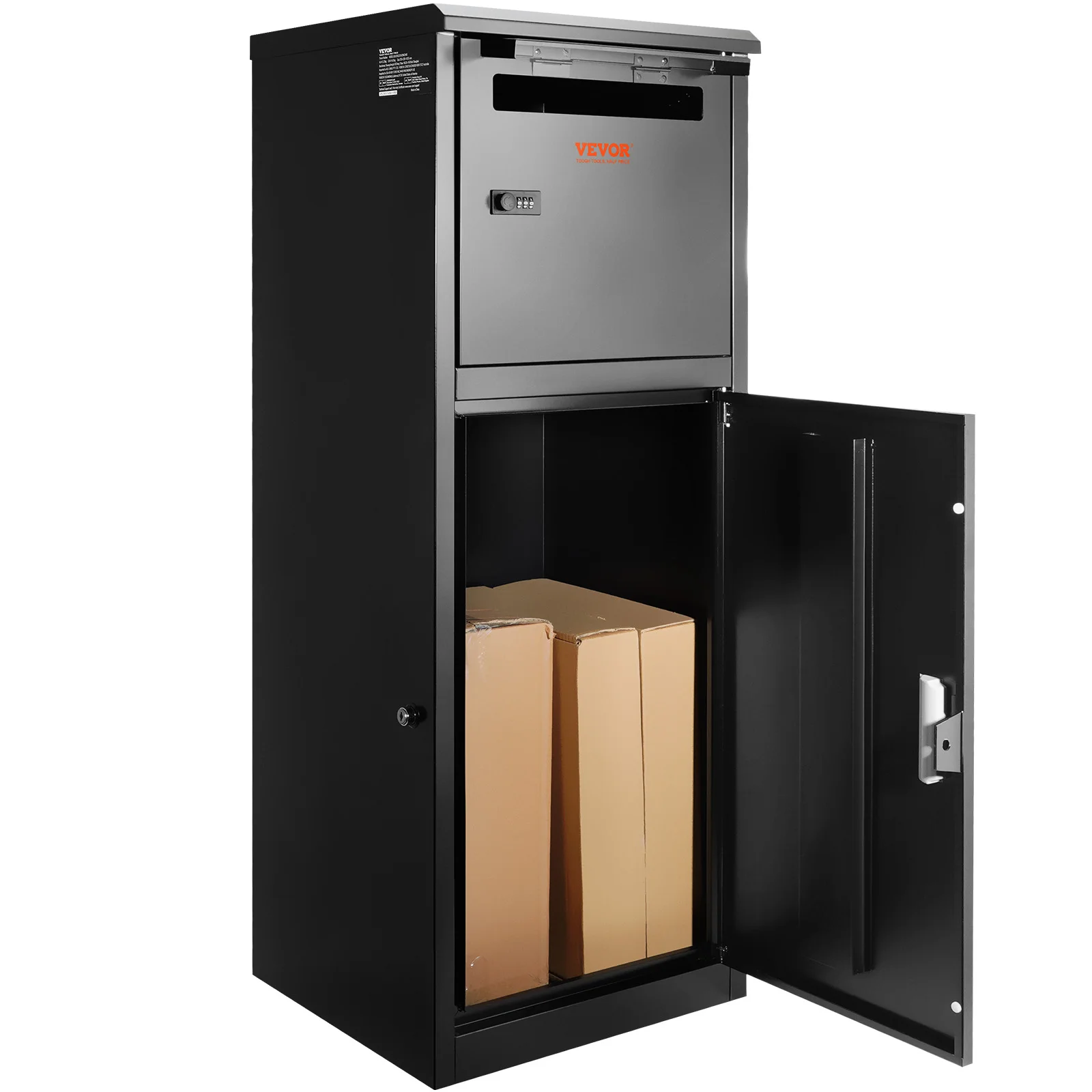 VEVOR Wall Mounted Anti-theft Mailbox IPX3 Waterproof Package Delivery Boxes for Outside Large Storage locking Mailbox for Home Wall Mounted Mailbox