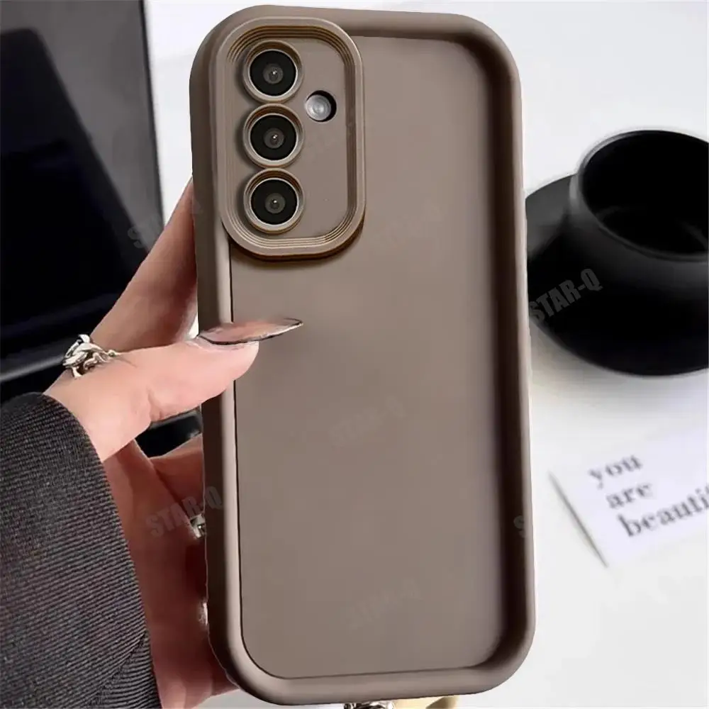 A 54 34 24 14 Custodia In Silicone Opaco Per Samsung Galaxy A54 A34 A24 A14 A04S A15 A05S 4G 5G Protezione Per Fotocamera Cover Posteriore Antiurto