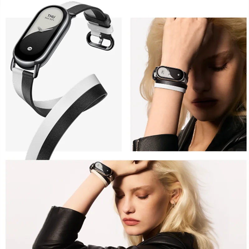 MYAPULUA Correa con Xiaomi Mi Band 8,Suave Silicona Pulseras de Repuesto  Correa Mi Band 8 Hombres Mujeres Smart Band 8