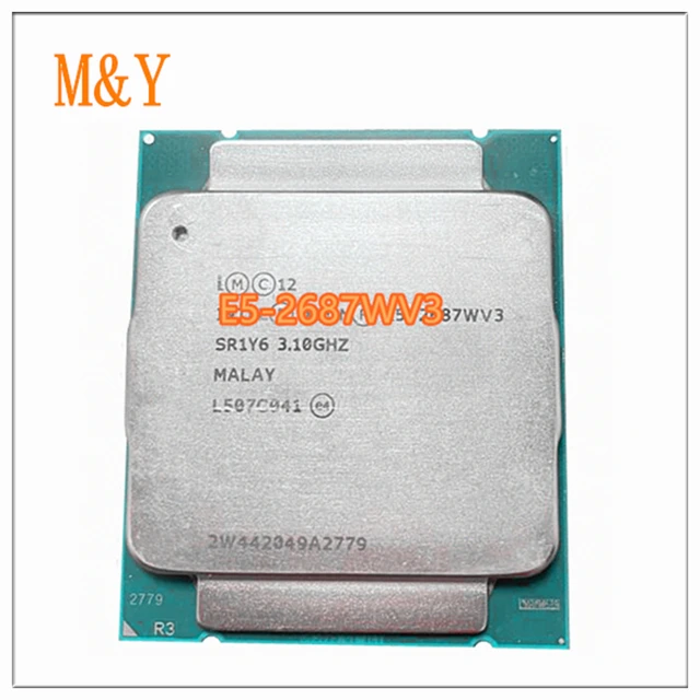 E5-2687WV3 xeon e5 2687wv3 3.1ghz 10コア25mキャッシュe5 2687w v3 FCLGA2011-3 160w