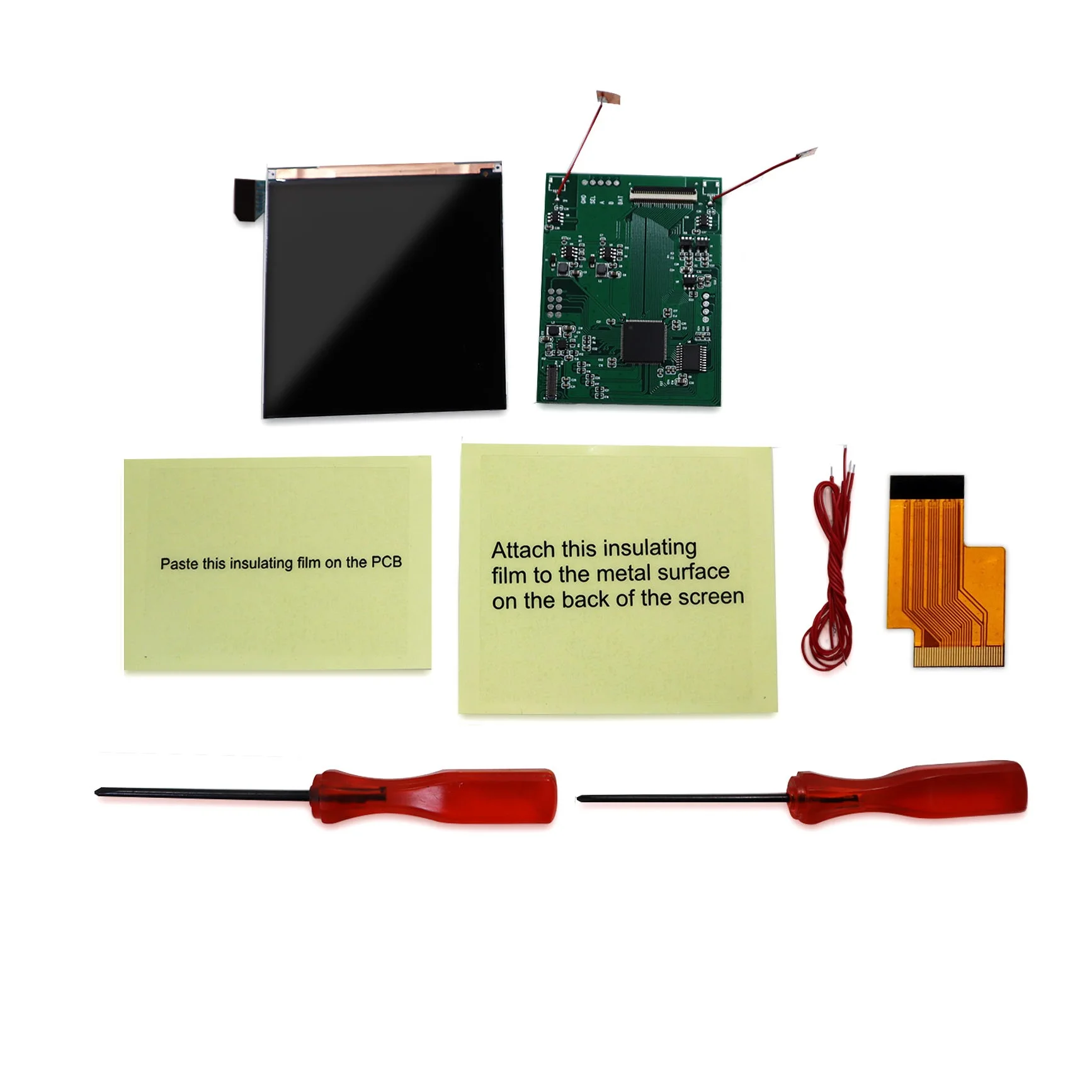Hivelocidadeido Osd Ips Tela Backlight Lcd Mod Kits Colorido Mudando Display para Ngpc Magro - Image 4