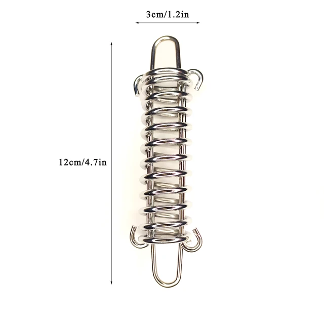 4Db Árnyalatú Vitorla Rugó Csat Napellenző Rögzített Horog Sátor Kötél Szélálló Rozsdamentes Acél Feszítő A Kültéri Kempinghez - Image 2