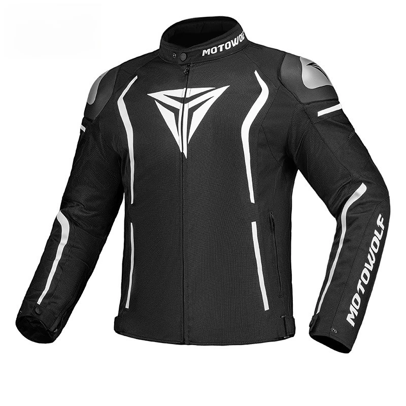 가을과 겨울용 오토바이 레이싱 의류 방수 방한 나이트 장비 남성용 재킷