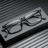 TR90 lunettes de lecture à monture carrée en titane de haute qualité pour femmes et hommes lunettes de lecture Anti lumière bleue lunettes ultra légères 2