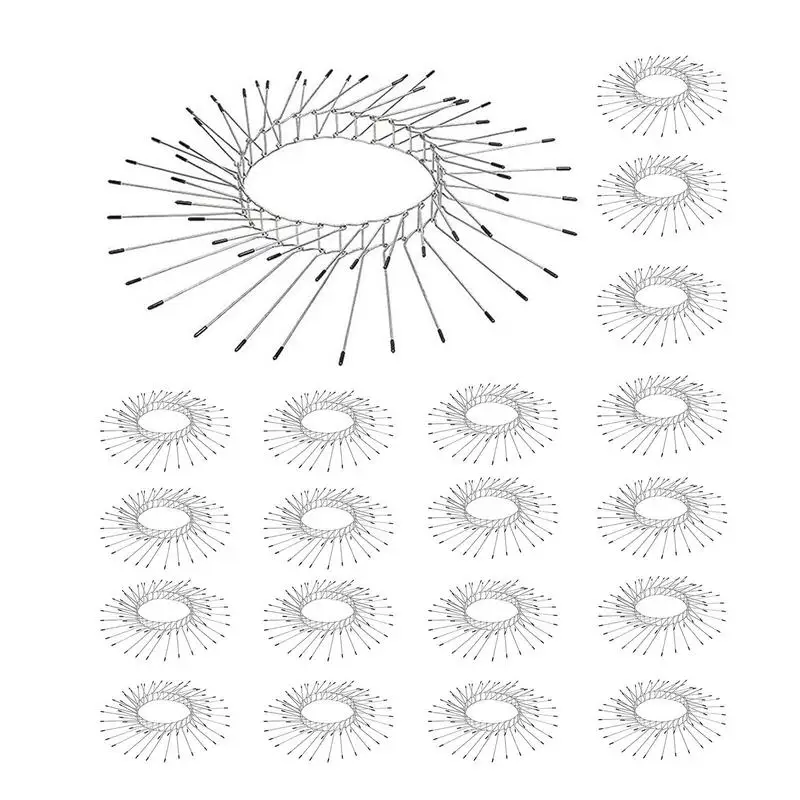 

Bird Spikes Antirust Spikes Protectors For Pipes Trees Squirrel And Cat Prevention Device For Sewer Pipes Tree Trunks Water