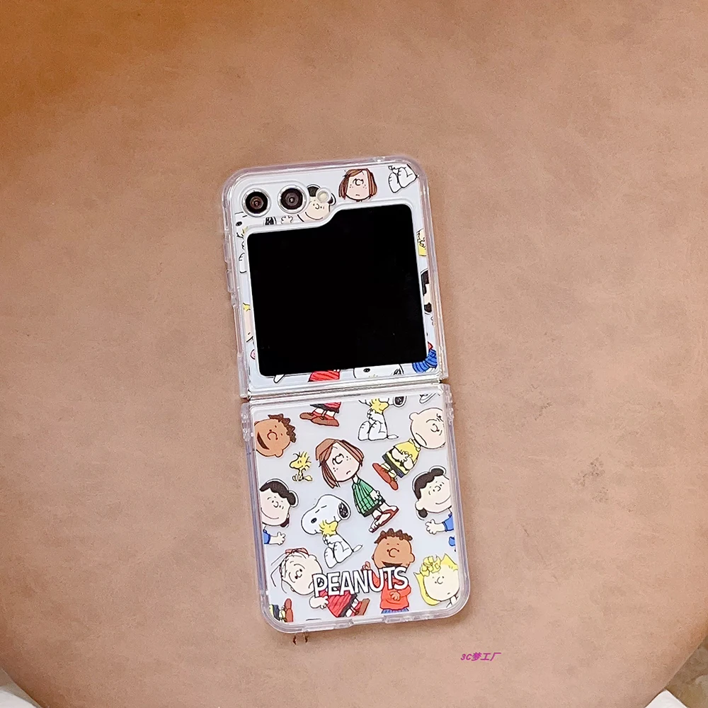 Charming Snoopies Premium Luxury Phone Case with Anti-Fall Airbag Design
