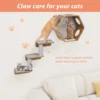 Cat Scratch Protector with Selfadhesive Freeform Cutting Carpet Mat Cat Scratch Protection Furniture Pet Training Sofa Protector 4