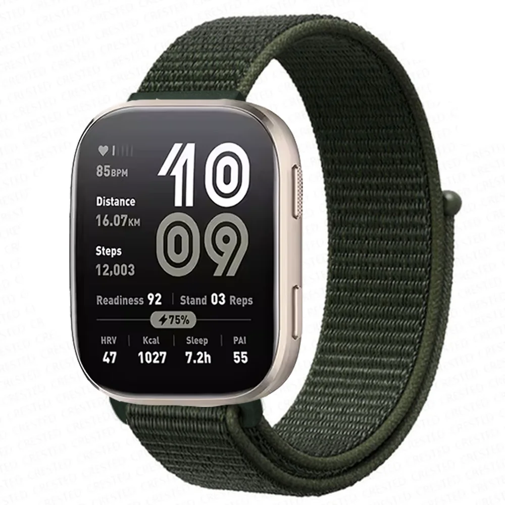 Nylon Loop Watchband Bracelet - 22mm Strap Replacement