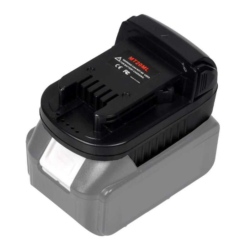 

MT20ML Lithium Battery Adapter Converter for Makita 18V To for Milwaukee 18V Li-ion Battery Cordless Power Tool Use