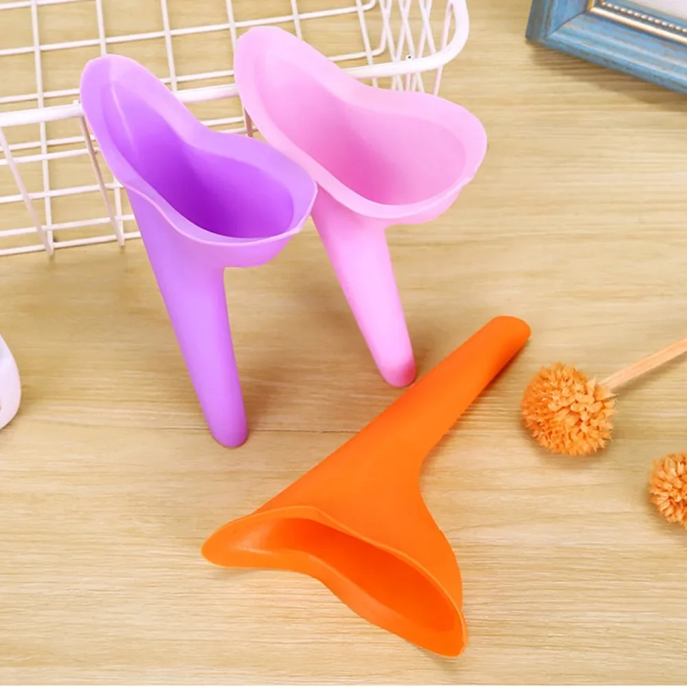 

Silicone Pee Funnel for Women, Standing Piss, Female Urinal for Travel, Urinating Device, Portable Toilet, Emergency Camping