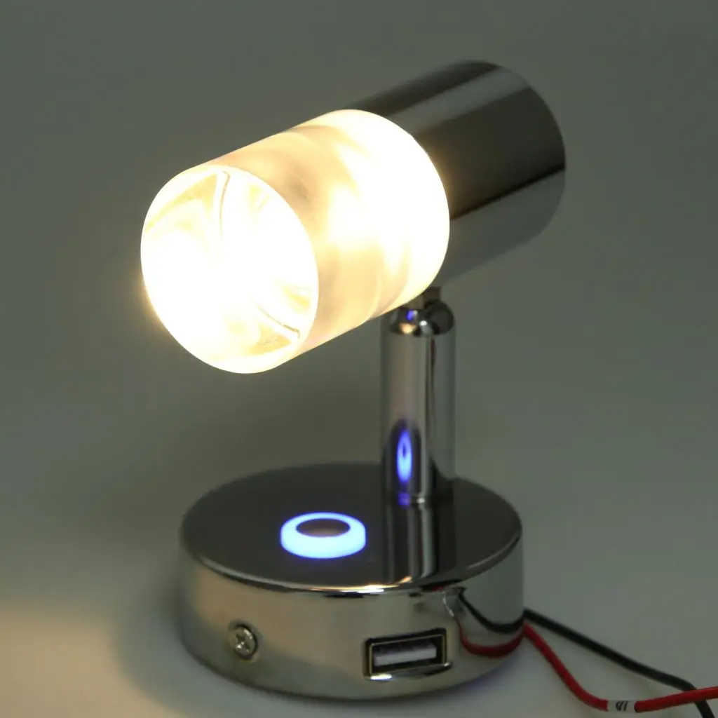 RV Boat Reading Light Wall Mounted Light for Camper Motorhome