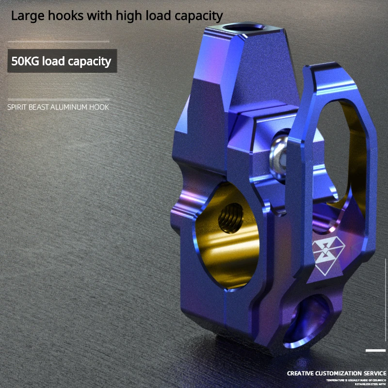 

Motorcycle 22MM handlebar hook Universal handlebar helmet hook handle mirror mounthook For Honda suzuki Yamaha BMW