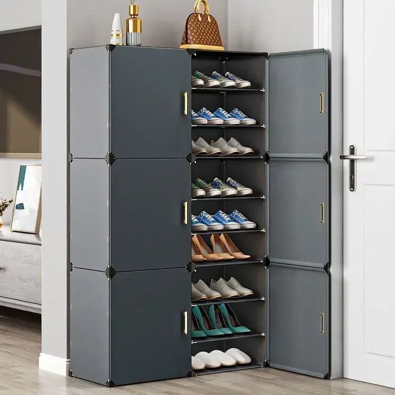 Shoe Rack, Simple Storage Rack, Multi-layer Shoe Storage, Home Shoe Storage Artifact, Entrance Corridor, Outdoor and Indoor New 3