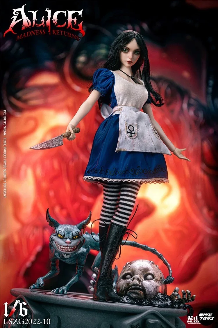 LongShan JinShu Alice Madness Returns 1/6 Scale Figure Unboxing & Review 