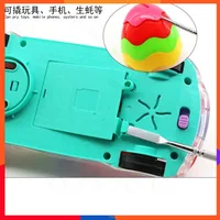 Multi-Purpose Metal Spudger & Pry Tool Set Durable Mini Crowbar with Non-Slip Grip for Phone Laptop Toy & Oyster Opening Repair​ 6