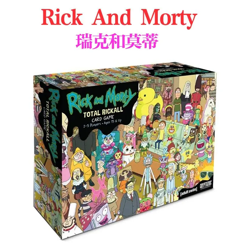 Giochi da Tavolo Anime RICK and MORTY, Giochi Casual per Raduni, Collaborazioni, Piccoli Giochi, Regali - immagine 4