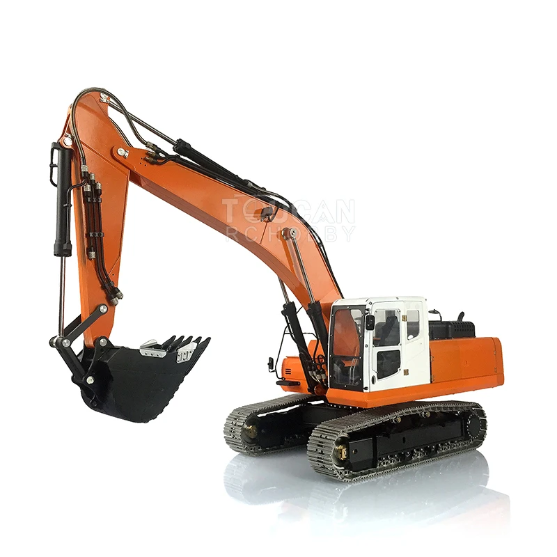 1/14 Metal LESU PC360 RC Hydraulic Excavator RTR Truck Model Tracks Sprocket Servo Motor ESC Romote Controller Toys for THZH1201 4