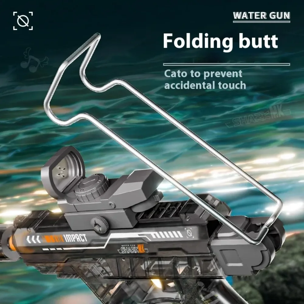 Automatische uzi waterpistool met verlichte led geluiddemper_voghion.com