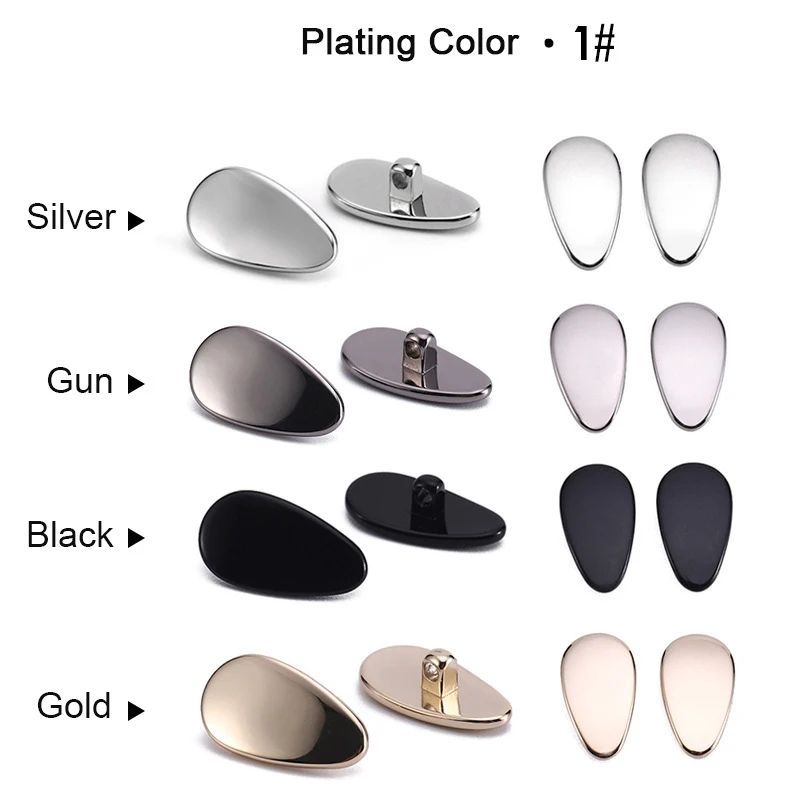 10pcs(5pairs) Titanium Optical Accessory Nose Pads Screw in Type Metal Glasses Nose Pad Holder Eyeglasses Repair Part 3