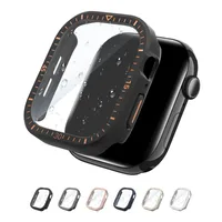 Verre trempé + couvercle pour boîtier de montre Apple 46mm 42mm 45mm 44mm 41mm 40mm protecteur d'écran pour iWatch série 10 9 8 7 SE 6 5 4 1