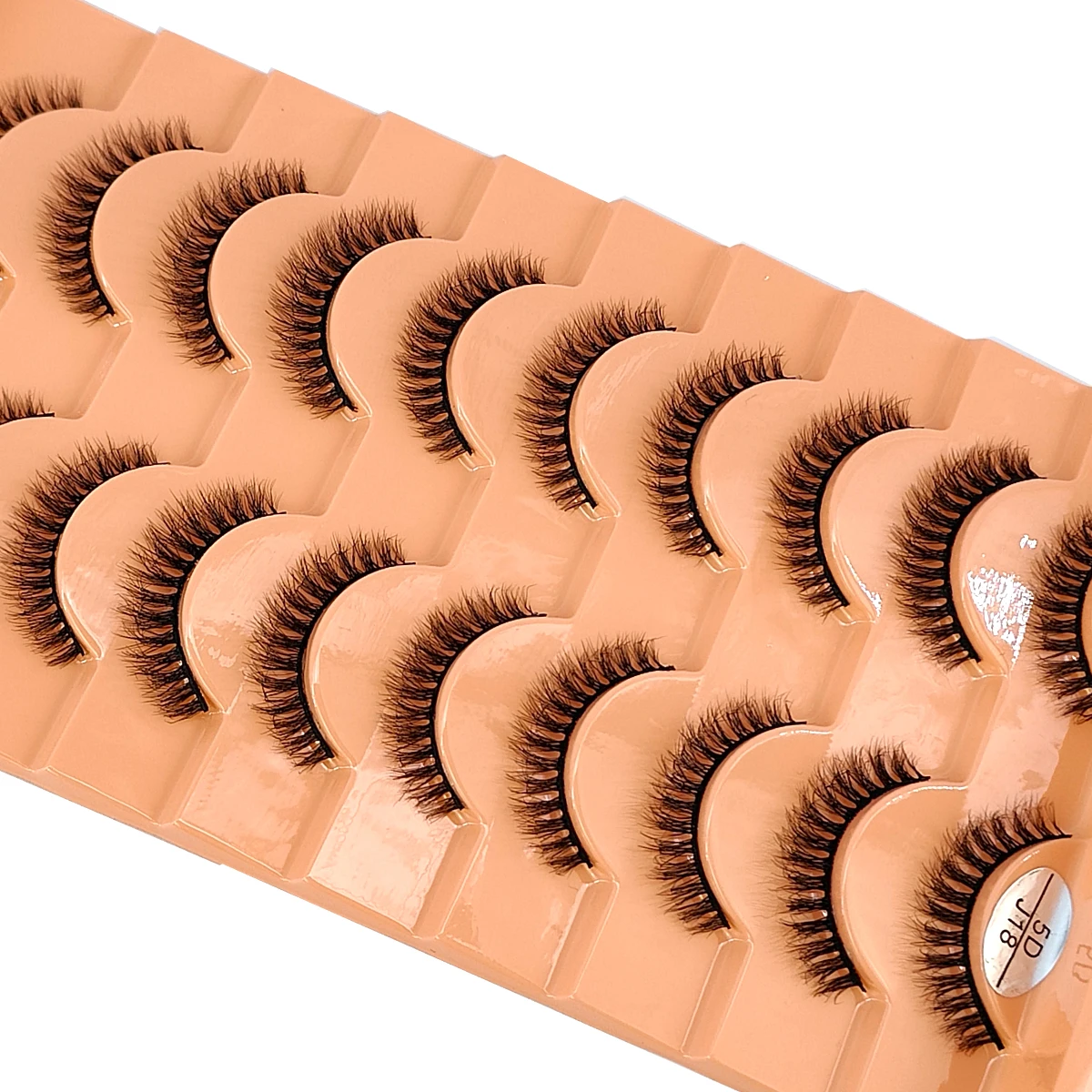 Neue 10 Paar Wimpern Make-up weiche flauschige Nerz falsche Wimpern dicke handgemachte Volumen Nerz Wimpern Faux Cilos natürliche gefälschte Wimpern – Detail 23