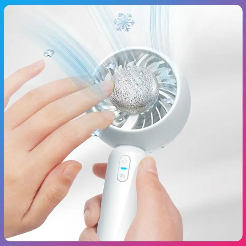 

Handheld Fan Semiconductor Refrigeration Cooling Portable Air Conditioner 2200mAh Air Cooler Fan Personal Mute Cooling Fans