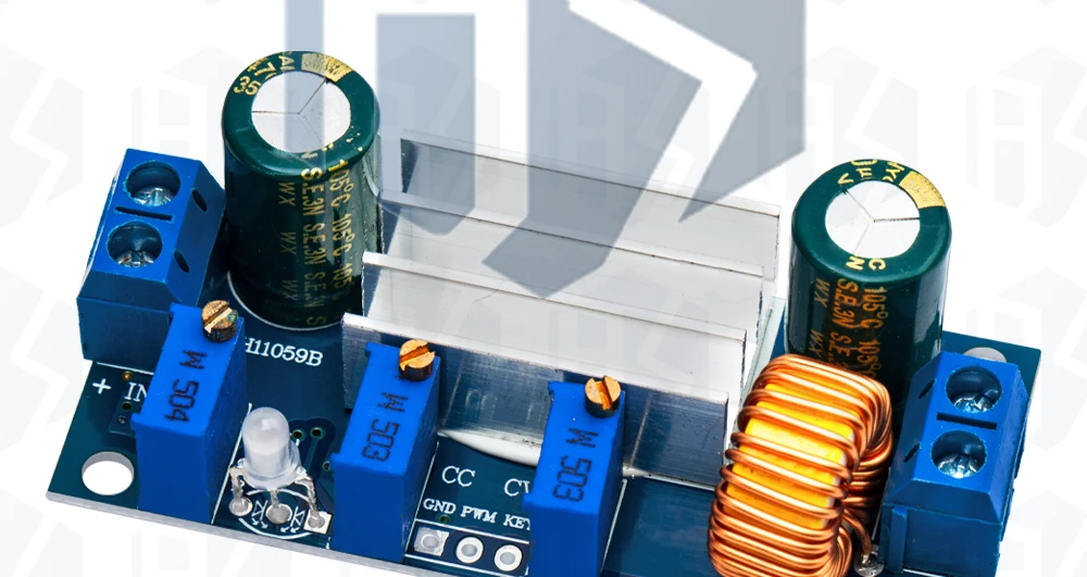 1 ~ 5pcs egbo automatischer Schutz! 5a max DC-DC xl4005 step down buck netzteil modul einstellbar cc/cv lithium charge board – Detail 15