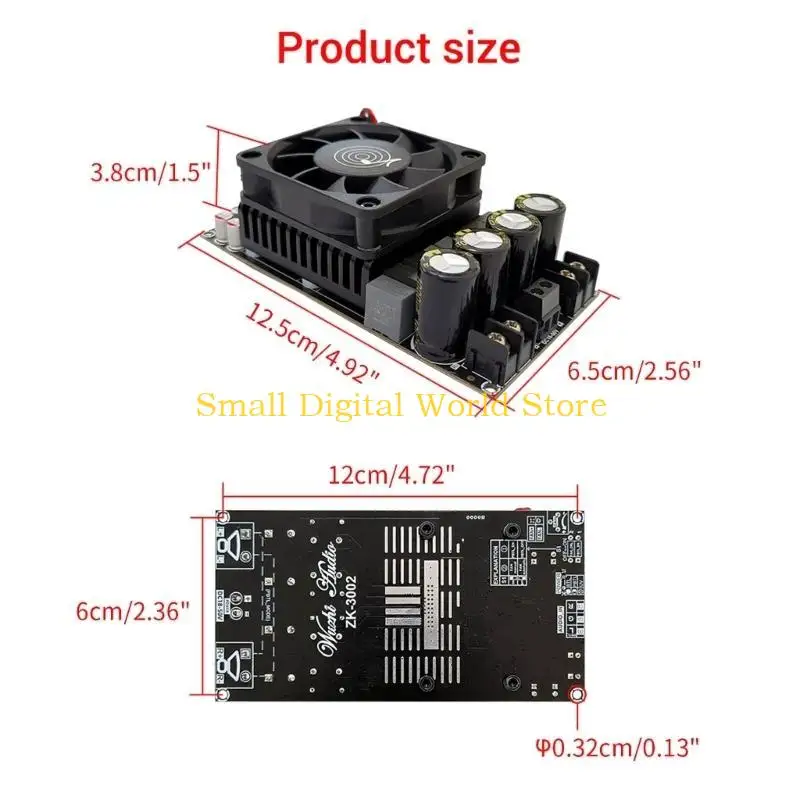 77UB DC18-50V 홈 시어터 시스템 오디오 증폭기 모듈 TPA3255 전력 증폭기