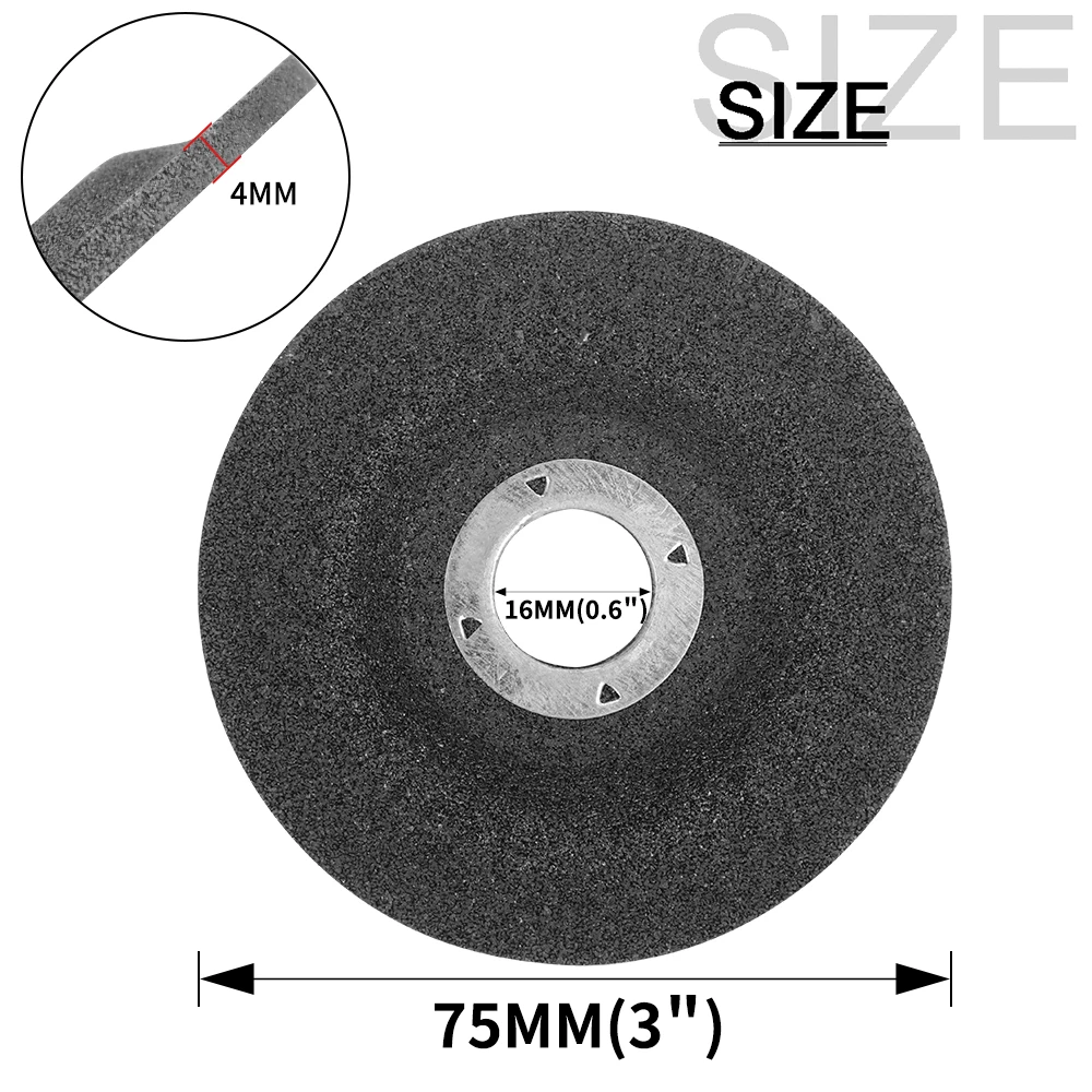 Premium Grinding and Polishing Wheel - 2 & 3 Angle Grinder Disc for Metal, Abrasive Angle Grinder Accessories