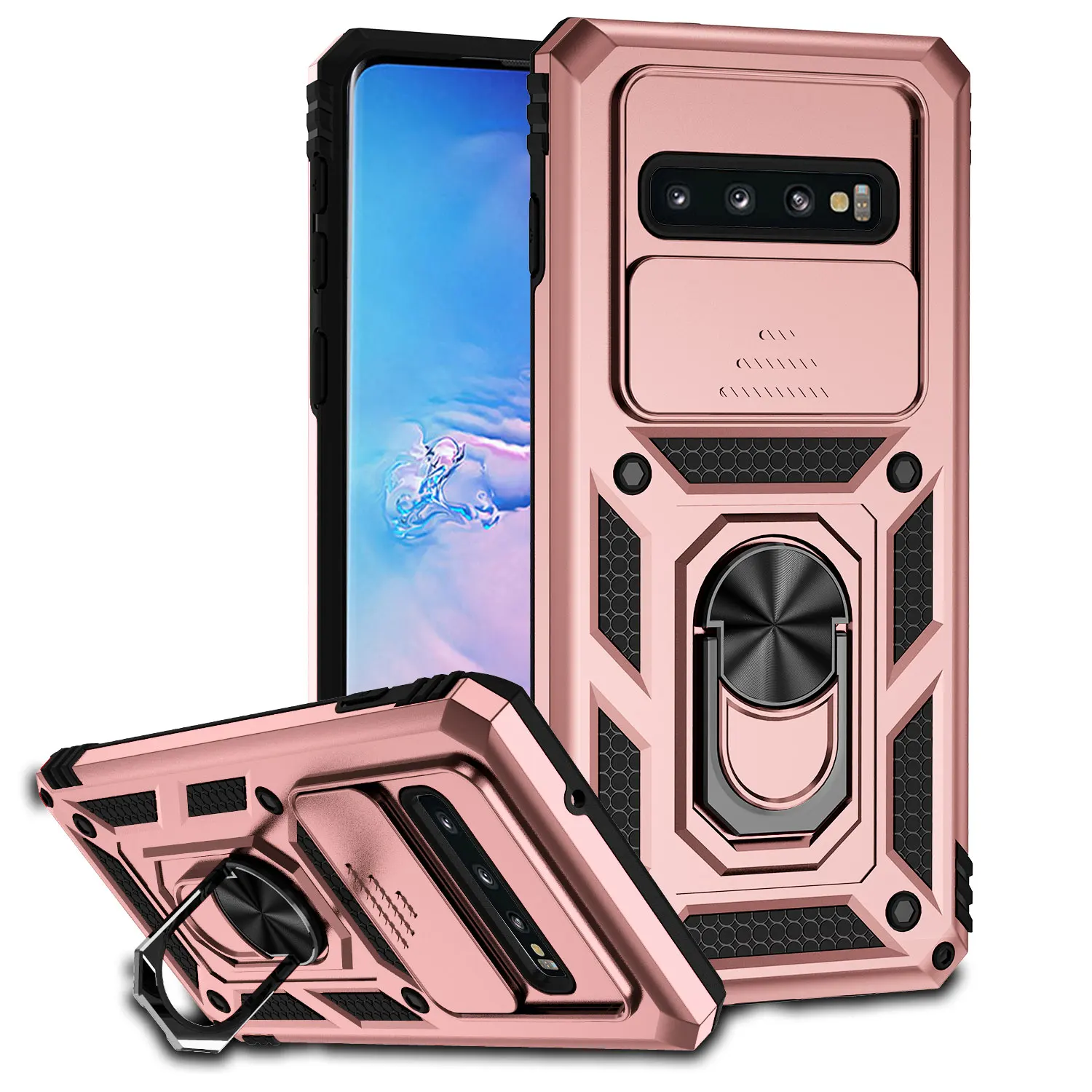 Military-Grade Slide Camera Cover Phone Case