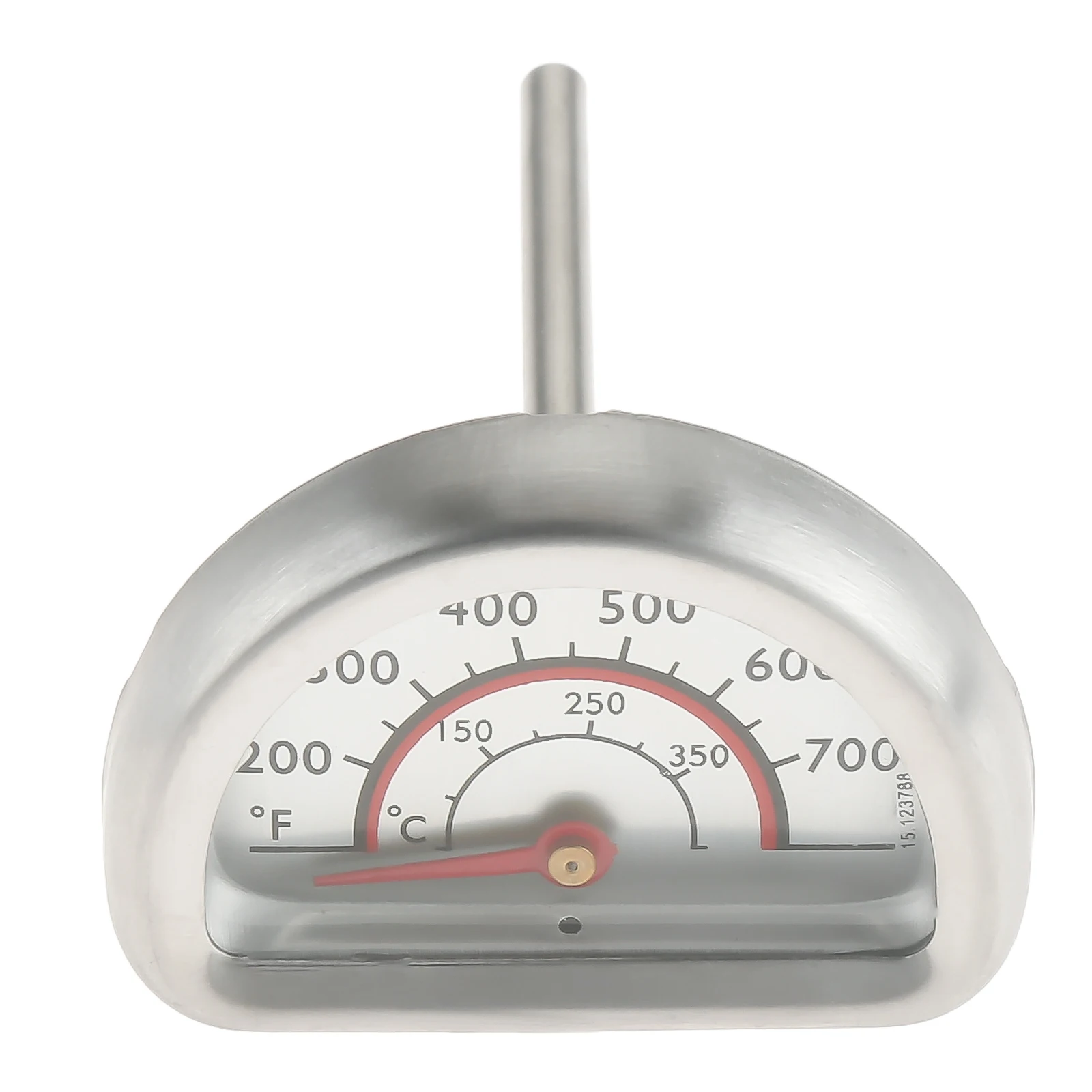 100F to 800F BBQ Grill Lid Thermometer Stainless Steel Temperature Gauge Heat Indicator Fit for Charbroil Grill Parts 463271314