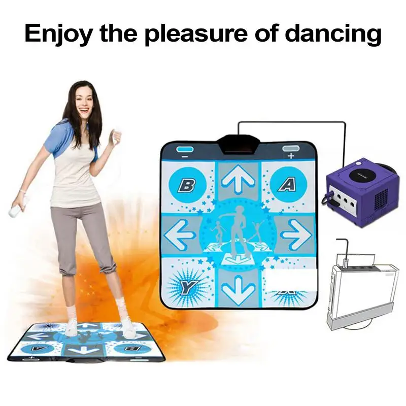 Dance Pad For Kids Sensitive Touch Electronics Pad Dance Floor Mat Dancing Challenge Rug Foldable Game Blanket For Living Room