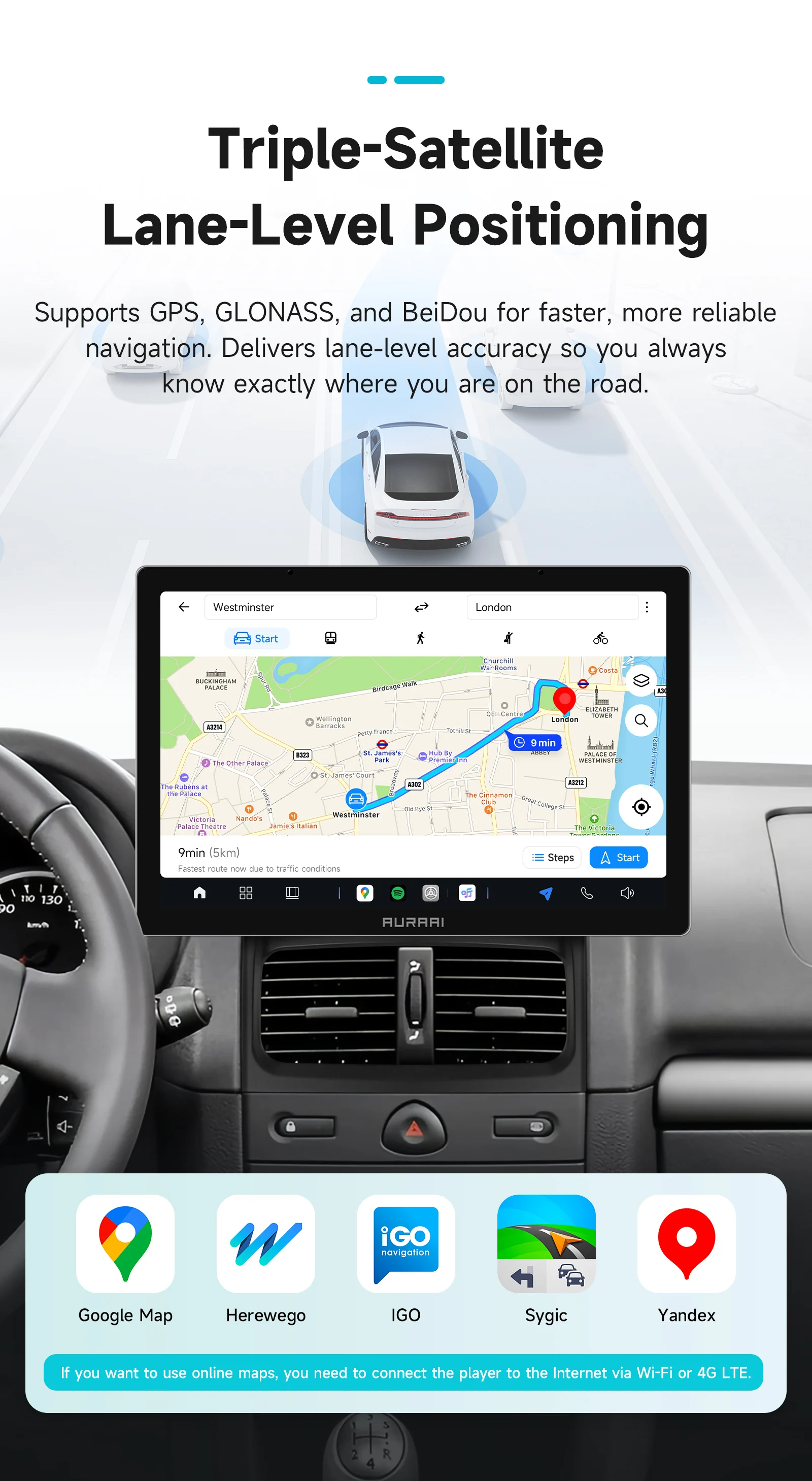AURAAI X100 Android13 Intelligente Auto Radio Für Renault Clio 2 BB CB 2001-2012 Carplay Dual Mic ADAS 360 kamera 2K Bildschirm UIS7870 – Detail 26