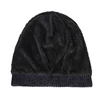 New Unisex Two-Tone Winter Hats Add Fur Lined Men And Women Fashion Warm Beanie Cap Casual Winter Knitted Hats 6