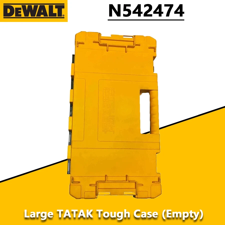 DEWALT N542474 Large Tough Case Empty Screwdriver Bit Parts Storage Box Power Tool Accessories 6