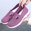 2025 popular upgraded version of Spring and Autumn women's shoes, knitted breathable upper, simple flat shoes work women's shoes 4