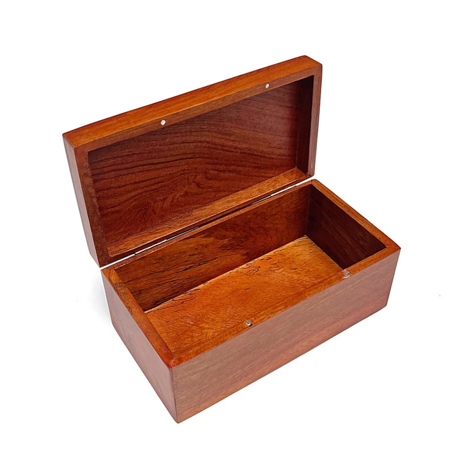 The Great Indian Bazaar – Scatola Portagioie In Legno Di Mango Fatta A Mano – 22x12 Cm – Bianco Anticato, Scrigno Ricordi E Organizer