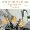 Waterfall Stainless Steel Kitchen Sink Honeycomb Embossed Large Single Slot Digital Display with Knife Holder Wash Basin 6