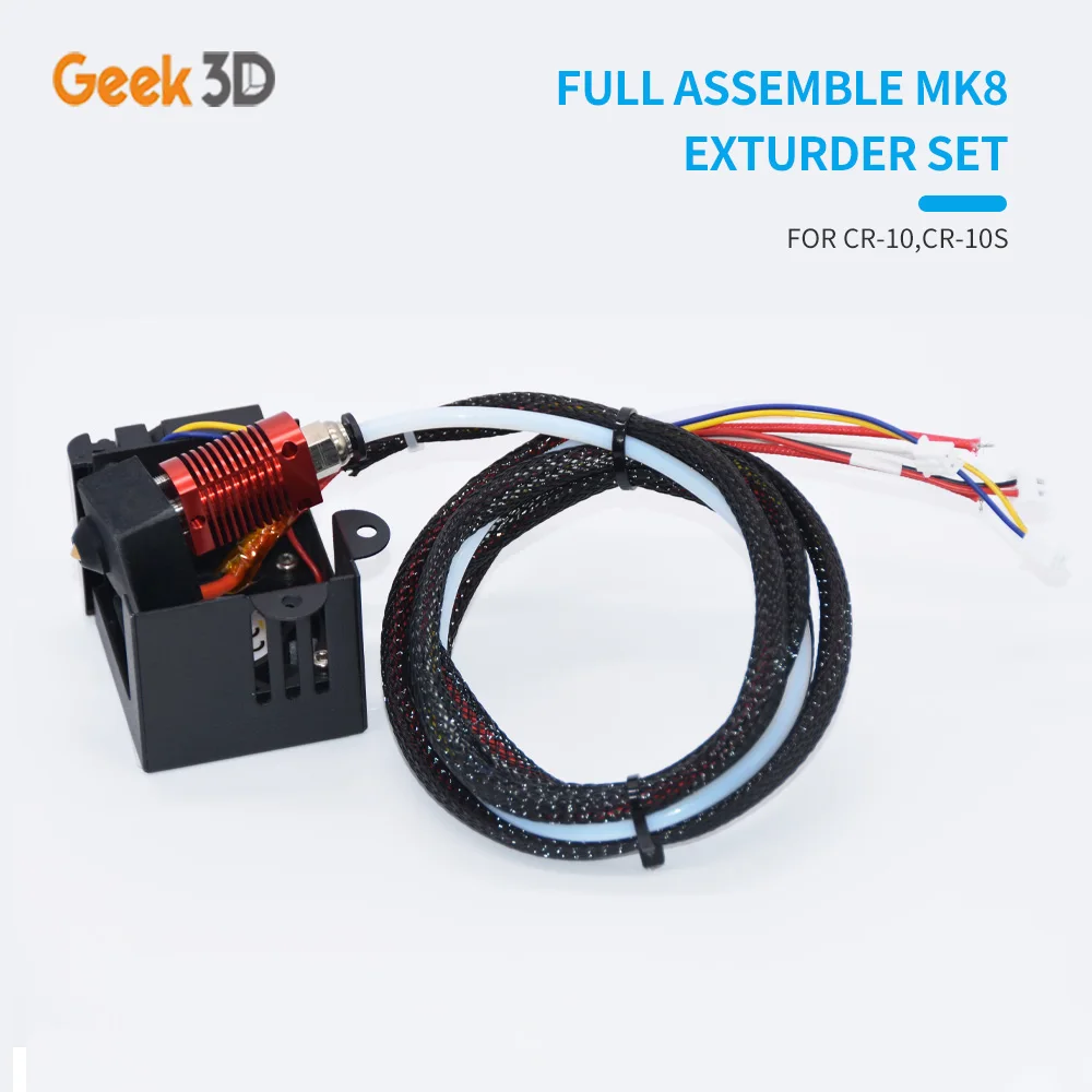 Ender3 Full Assembled Extruder Kit 0.4mm Nozzle Heating Block Double