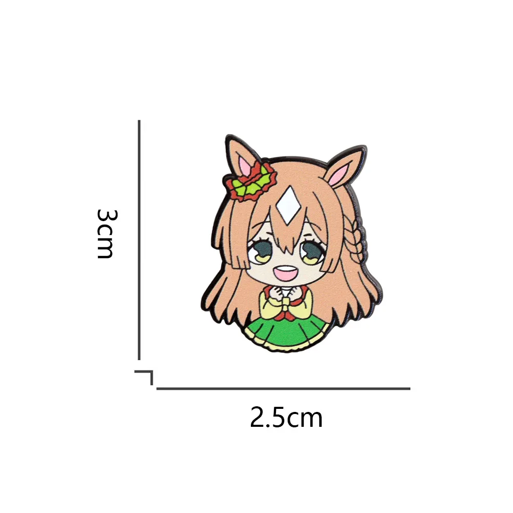 O Que É Uma UMA MUSUME DRAWING? Minha Experiência com o Alfinete de Esmalte  do Jogo Umamusume: Pretty Derby, image size:1000x1000